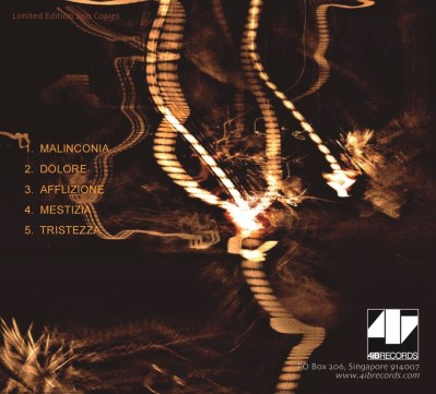 Maurizio Bianchi - Elegietroniche CD (Back)